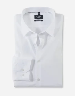 OLYMP business overhemd Super Slim Fit 046664 Wit Best