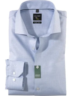 OLYMP business overhemd Super Slim Fit 258884 Blauw Online