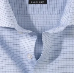 OLYMP business overhemd Super Slim Fit 258884 Blauw Online