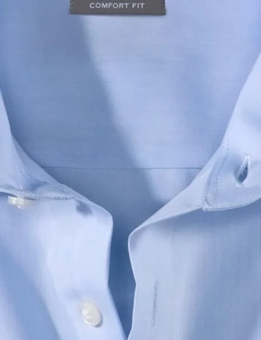 OLYMP extra lange mouw overhemd 513169 Licht Blauw Best