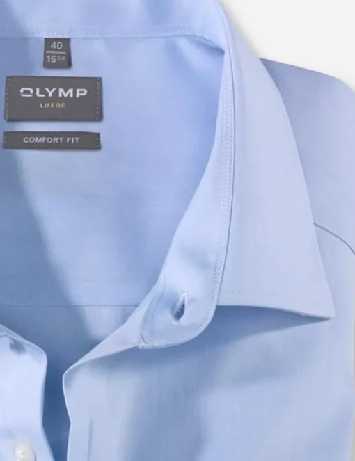 OLYMP extra lange mouw overhemd 513169 Licht Blauw Best