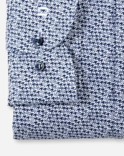 OLYMP jersey overhemd Body fit 216264 Marine New