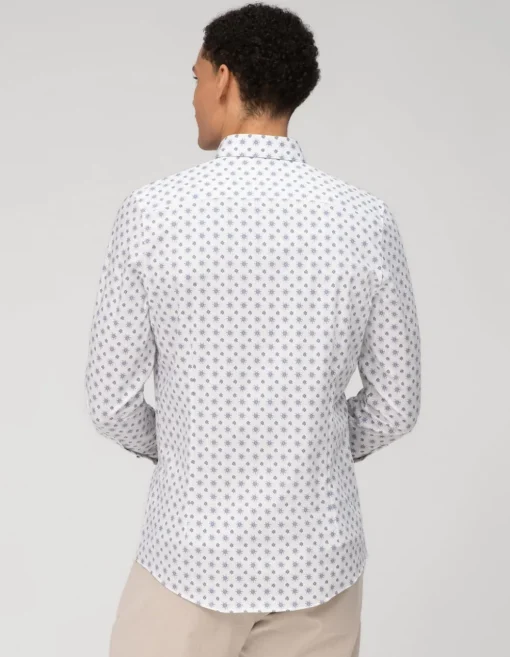 OLYMP jersey overhemd Body fit 209754 Rood Sale