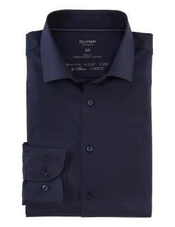 OLYMP jersey overhemd Body fit 073464 Marine Discount