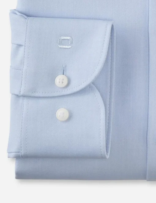 OLYMP jersey overhemd Body fit 073464 Blauw Hot