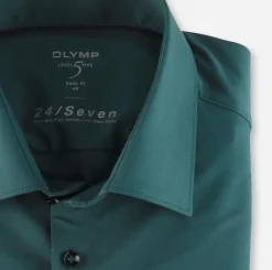 OLYMP jersey overhemd Body fit 200864 Donker Groen Sale