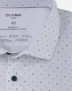 OLYMP jersey overhemd Modern Fit 125054 Multicolor Sale