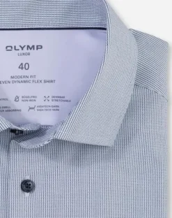 OLYMP jersey overhemd Modern Fit 126654 Multicolor Discount