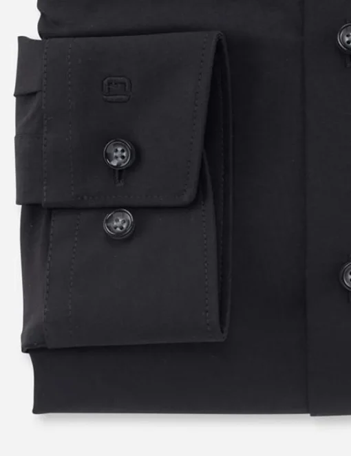 OLYMP jersey overhemd Modern Fit 120264 Zwart Best