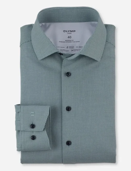 OLYMP jersey overhemd Modern Fit 126764 Multicolor Sale
