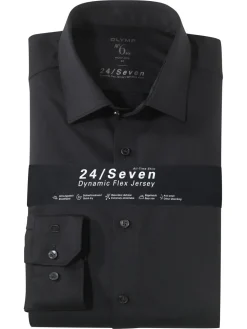 OLYMP jersey overhemd Super Slim Fit 251264 Zwart New