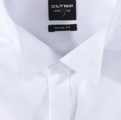 OLYMP overhemd Body fit 307765 Wit Sale