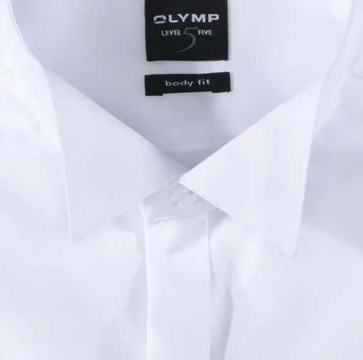 OLYMP overhemd Body fit 307765 Wit Sale