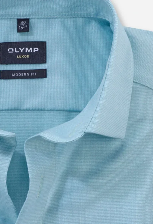 OLYMP overhemd Modern Fit 120152 Mint Groen Best