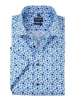 OLYMP overhemd Modern Fit 122352 Blauw Discount