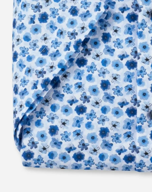OLYMP overhemd Modern Fit 122352 Blauw Discount
