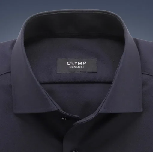 OLYMP SIGNATURE business overhemd Tailored Fit 851574 Donker Blauw Hot