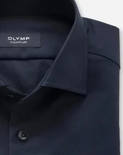 OLYMP SIGNATURE business overhemd Tailored Fit 851574 Donker Blauw Hot
