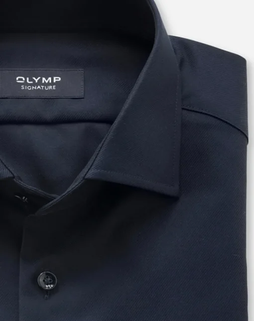 OLYMP SIGNATURE business overhemd Tailored Fit 851574 Donker Blauw Hot