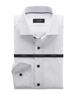 OLYMP SIGNATURE business overhemd Tailored Fit 851574 Wit Discount