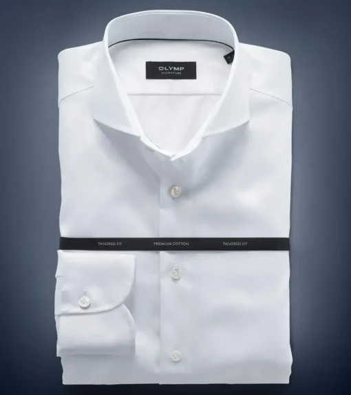 OLYMP SIGNATURE business overhemd Tailored Fit 851884 Wit Hot