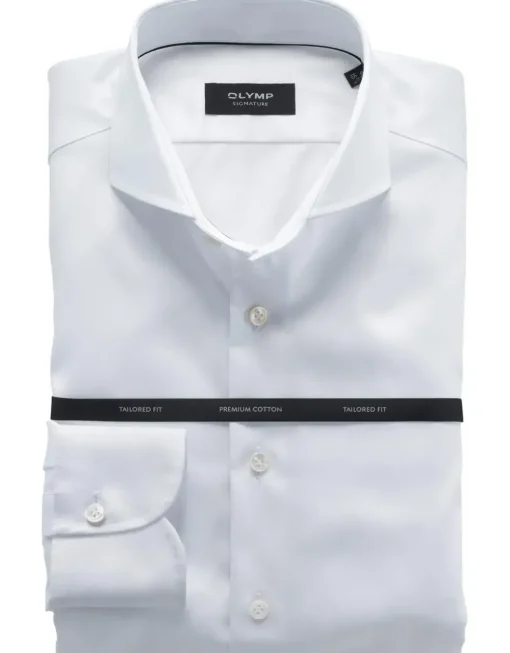 OLYMP SIGNATURE business overhemd Tailored Fit 851884 Wit Hot