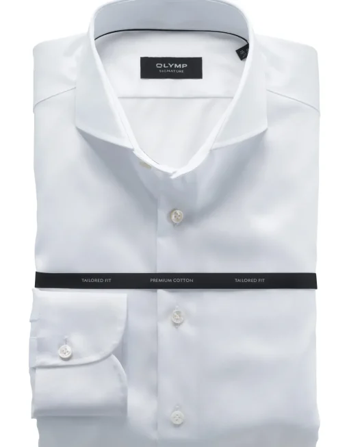 OLYMP SIGNATURE business overhemd Tailored Fit 851884 Wit Hot