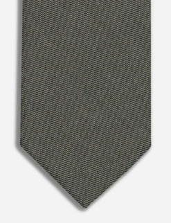 OLYMP stropdas 179121 Olijf groen Fashion
