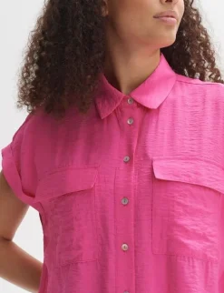 Opus blouse 10300111503100 Roze Online