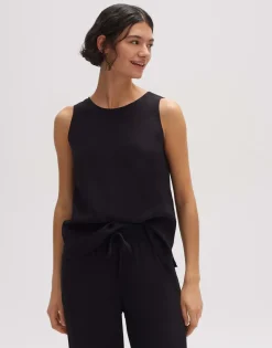 Opus blouse 1017704383189 Zwart Sale