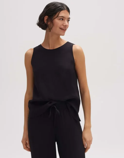 Opus blouse 1017704383189 Zwart Sale