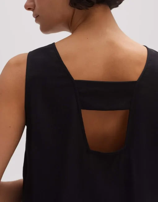 Opus blouse 1017704383189 Zwart Sale