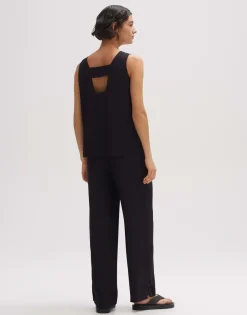 Opus blouse 1017704383189 Zwart Sale