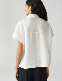 Opus blouse 10417510671100 Offwhite Hot