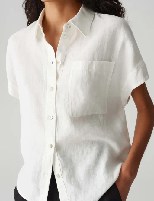 Opus blouse 10417510671100 Offwhite Hot