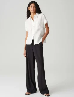 Opus blouse 10417510671100 Offwhite Hot