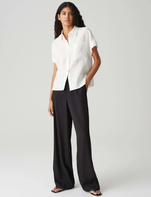 Opus blouse 10417510671100 Offwhite Hot