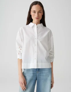 Opus blouse 10399413068316 Wit Outlet