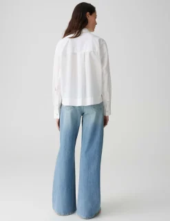 Opus blouse 10399413068316 Wit Outlet