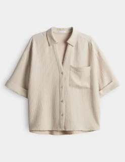 Opus blouse 10403413096344 Beige Discount