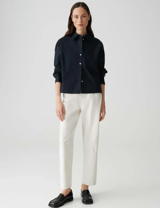 Opus blouse 10399413068316 Zwart Discount