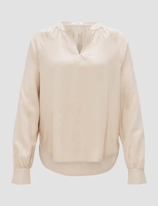 Opus blouse 10370812888100 Beige Outlet