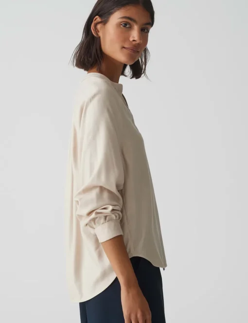 Opus blouse 10370812888100 Beige Outlet
