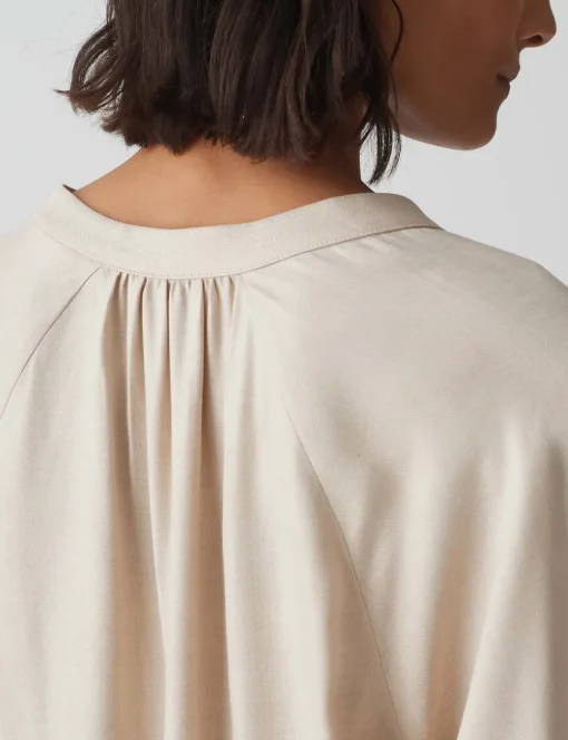 Opus blouse 10370812888100 Beige Outlet