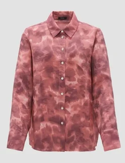 Opus blouse 10314312481287 Roze Fashion