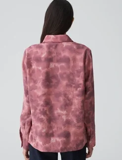 Opus blouse 10314312481287 Roze Fashion