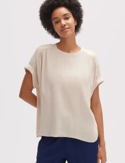 Opus blouse 1017694383258 Beige Best