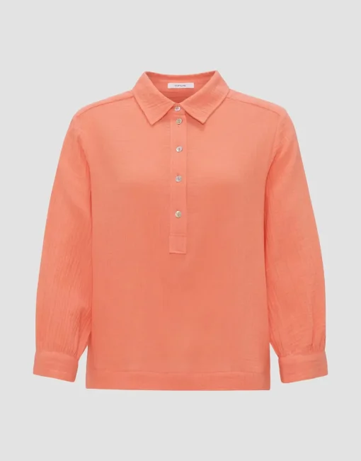 Opus blouse 10271310379100 Roze Online