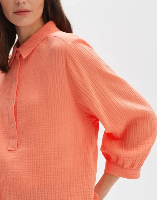 Opus blouse 10271310379100 Roze Online