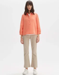 Opus blouse 10271310379100 Roze Online
